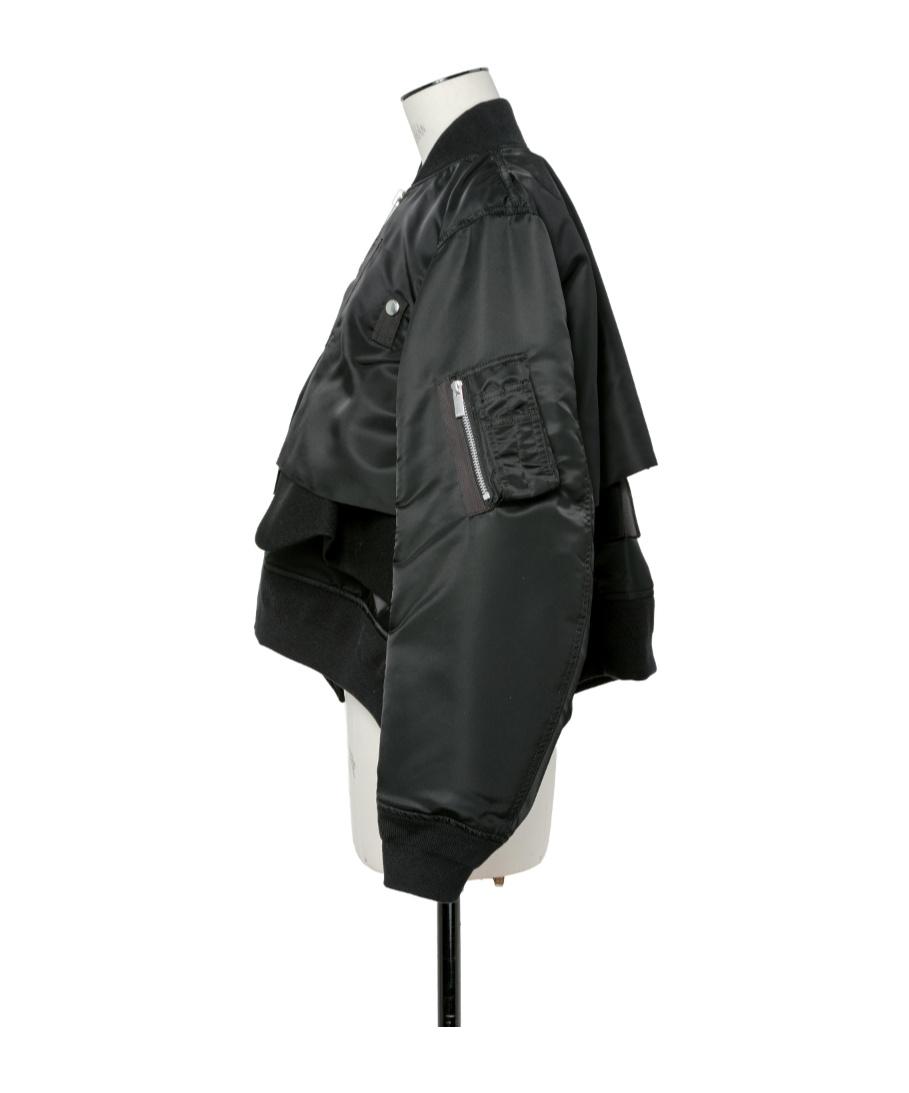 ジャケット・アウター sacai Wool Melton x Nylon Twill Blouson wool Melton x Nylon Twill Jacket SACAI | Blondie Shop