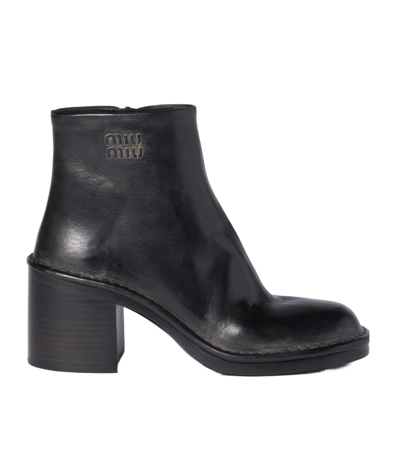 Miu Miu Ankle boots for Women | Online Sale up to 31% off | Lyst