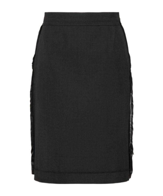 スカート MAISON MARGIELA Black Jersey Skirt Maison Margiela Skirt Black Womens Maison Margiela