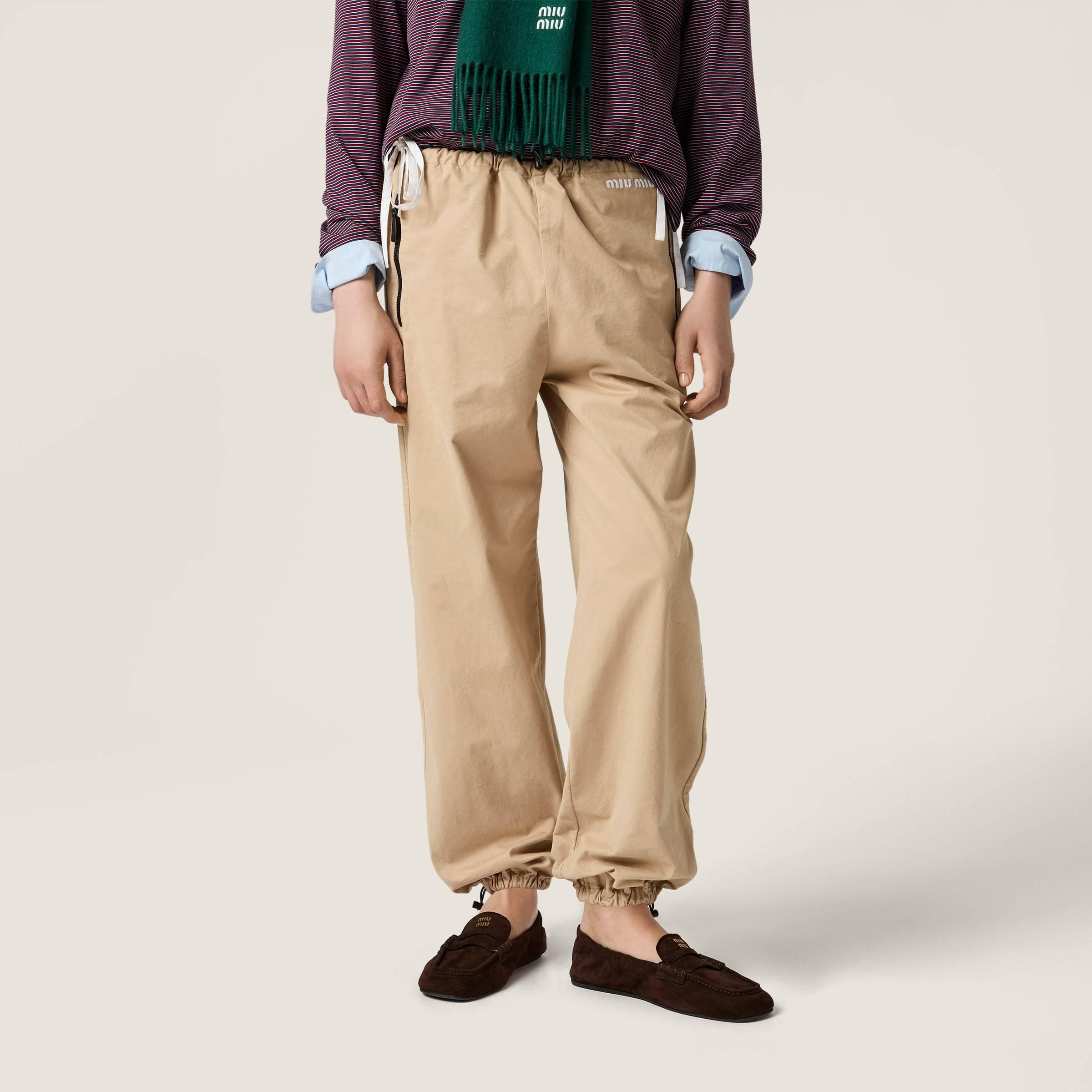 Miu Miu Pants for Women | Online Sale up to 83% off | Lyst
