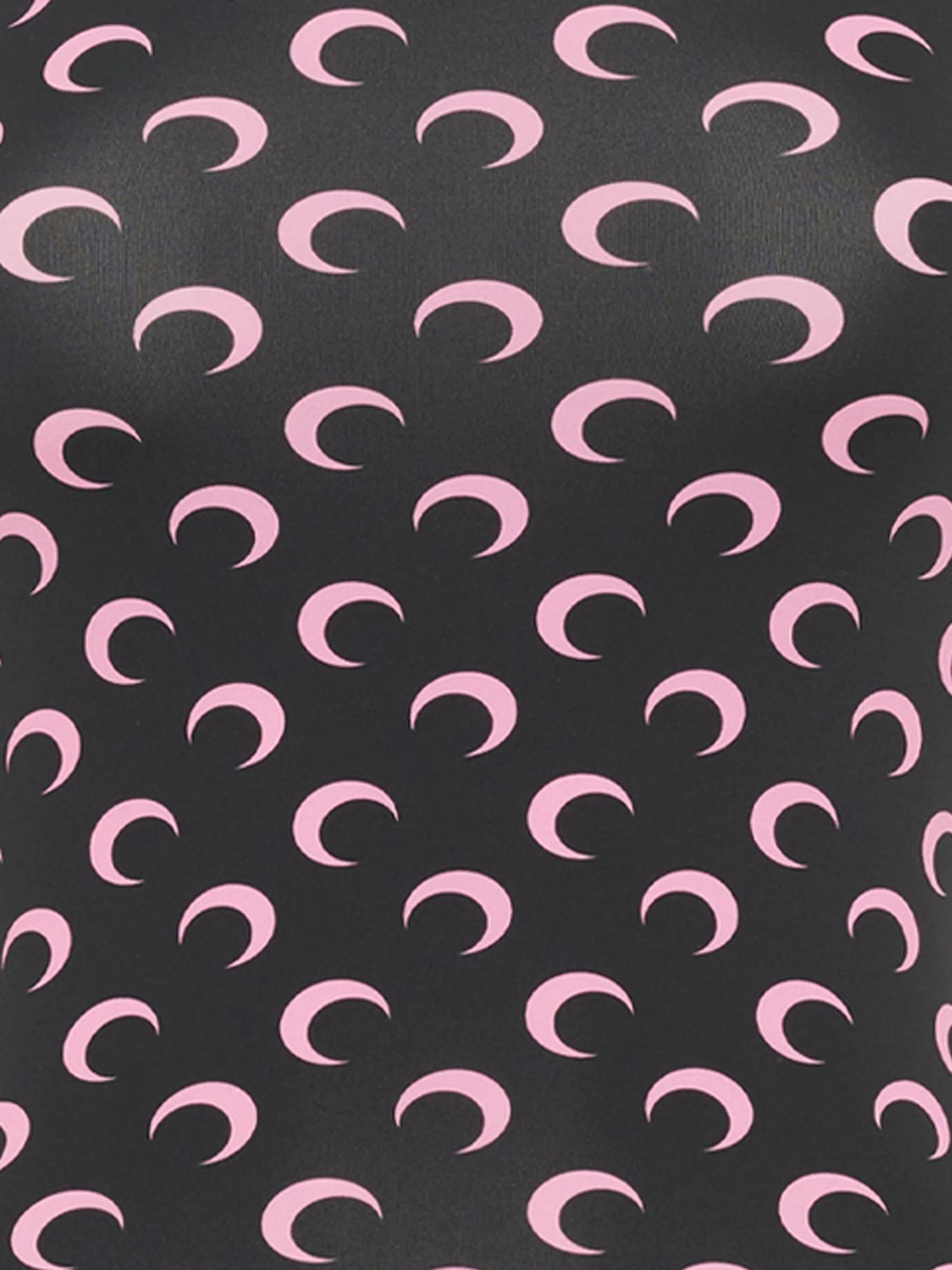 Marine Serre Moon Printed Second Skin Tube Top in Black | Lyst