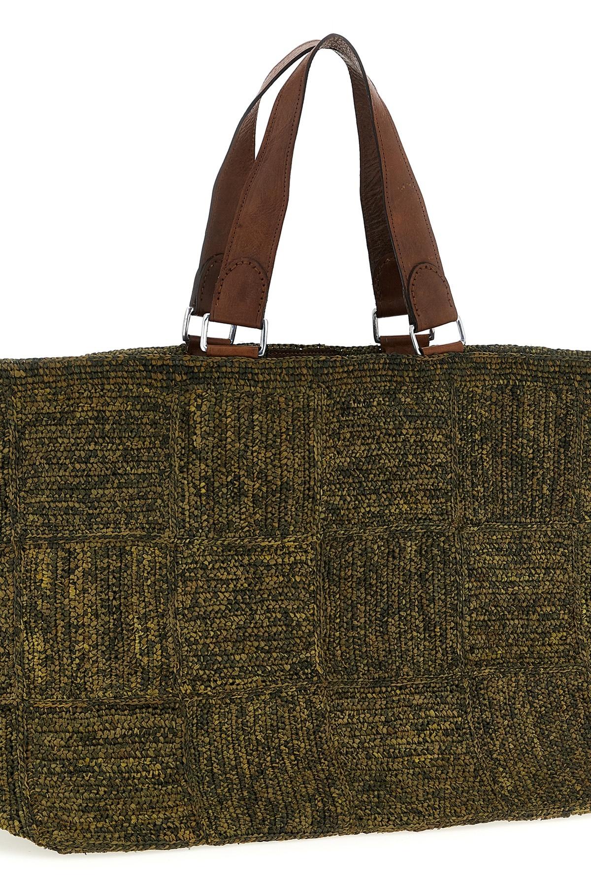 トートバッグ IBELIV SS25 'Naka' handbag (NAKA YLANG) RAFFIA bags - IBELIV