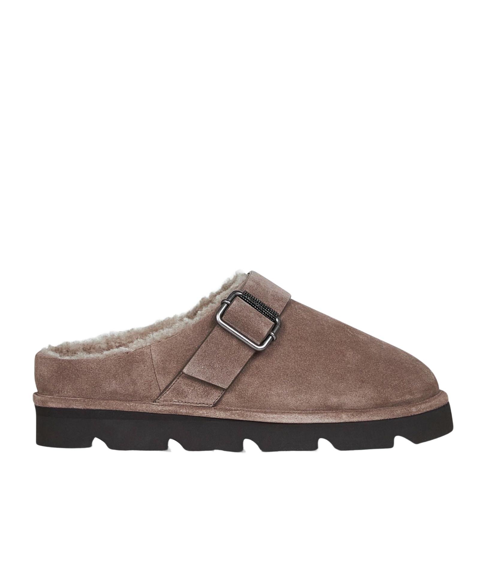 フラットシューズ Brunello Cucinelli 'Precious Trim' Slippers Brunello cucinelli 'precious trim' slippers available on