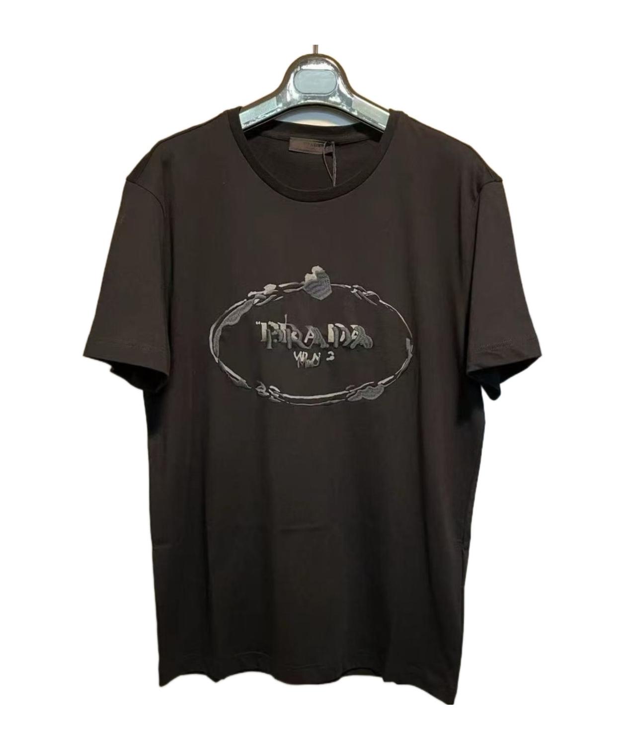 Men's Prada Short sleeve t-shirts | Lyst