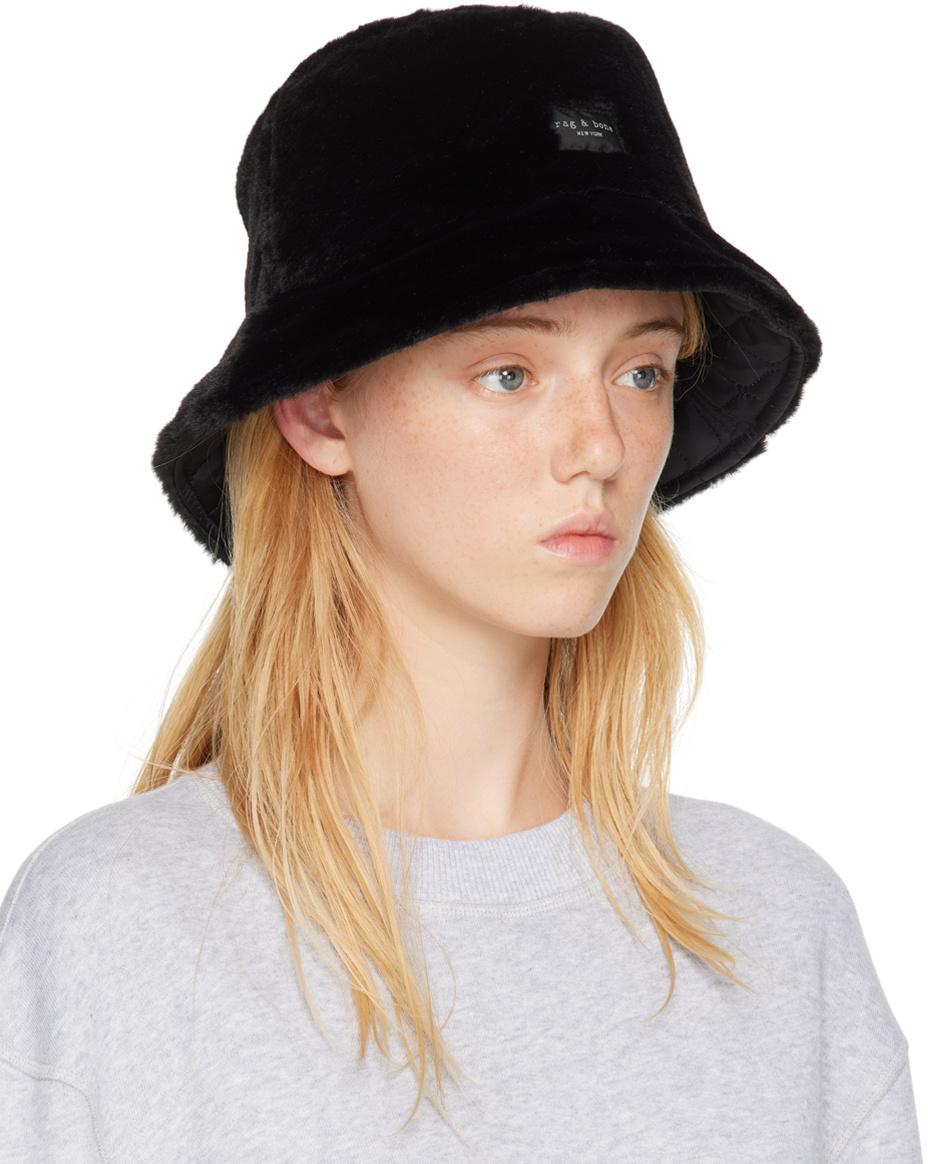 Rag Bone Double Sided Fisherman S Hat in Black Lyst