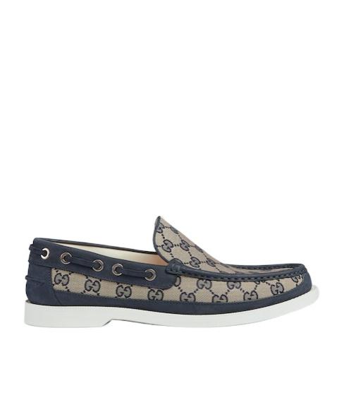 Gray Gucci Slip-on shoes for Men | Lyst display picture 3