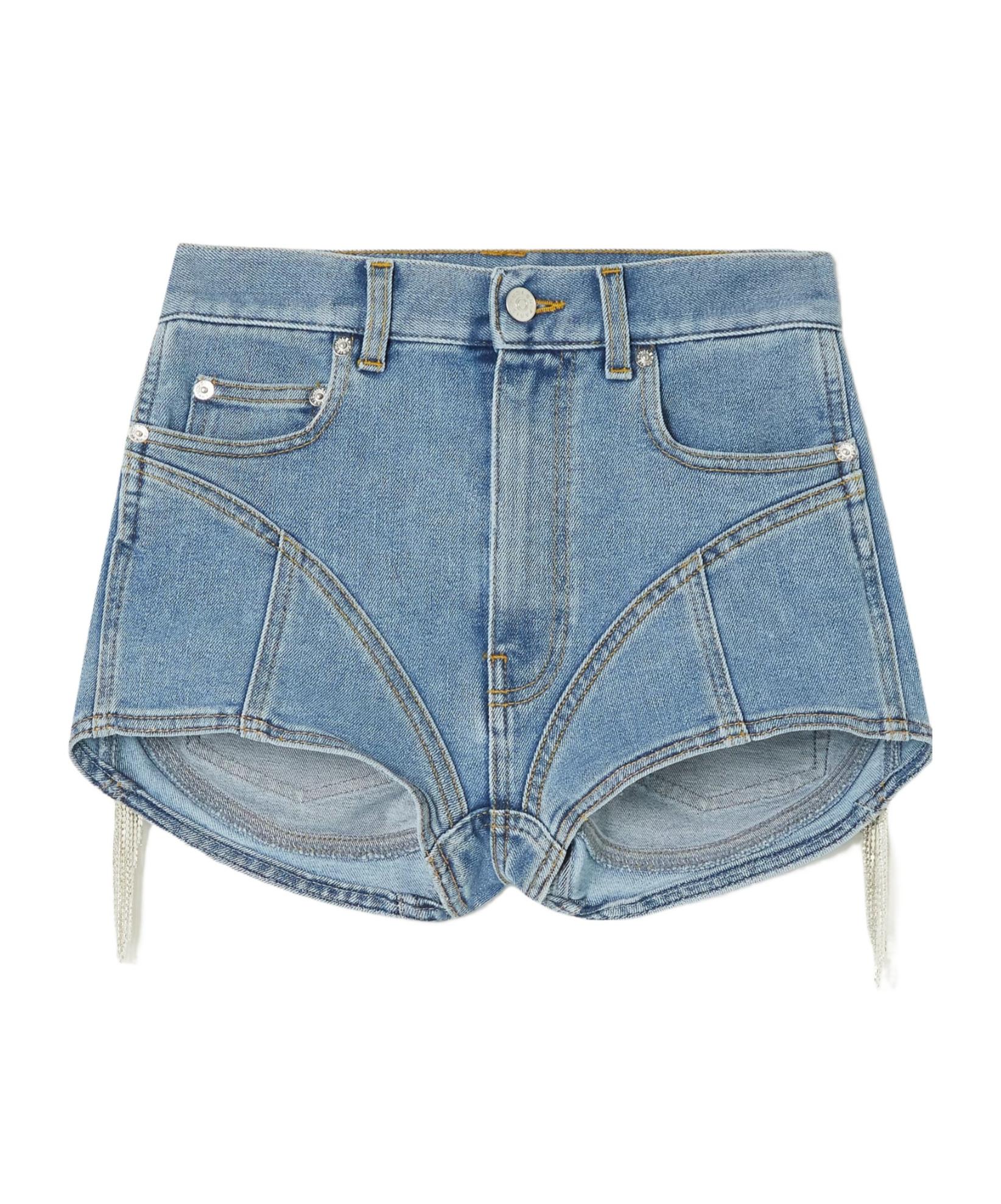 Mugler Jean and denim shorts for Women | Online Sale up to 60% off