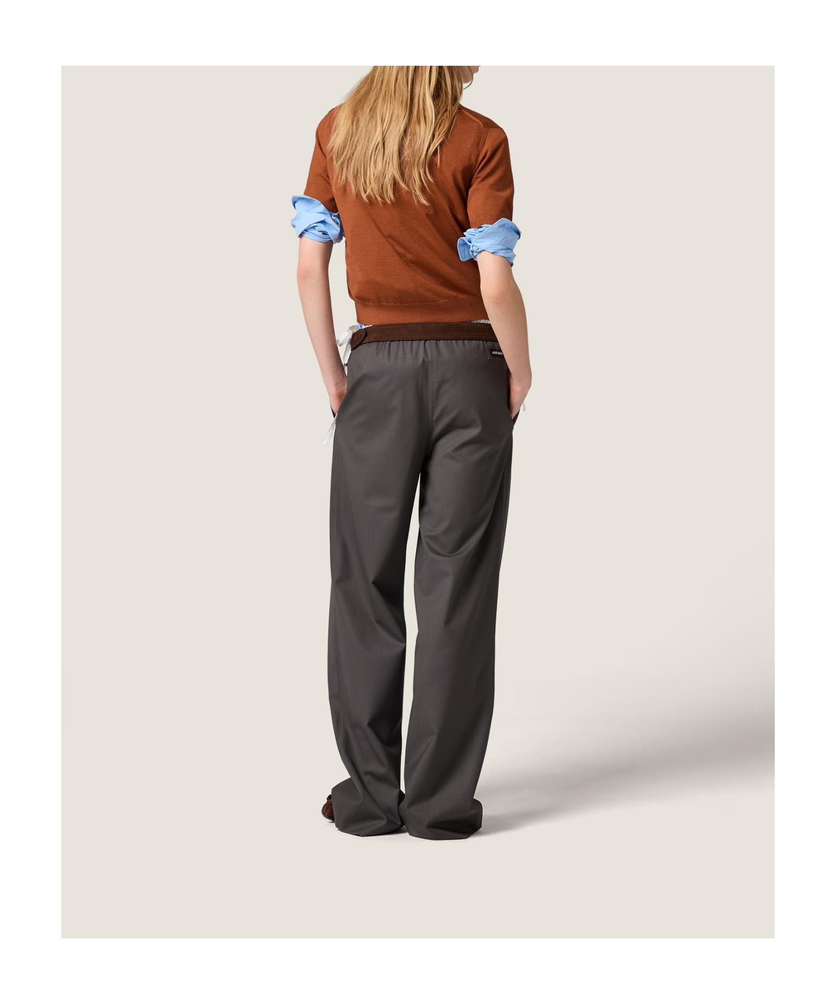 Miu Miu Pants for Women | Online Sale up to 83% off | Lyst