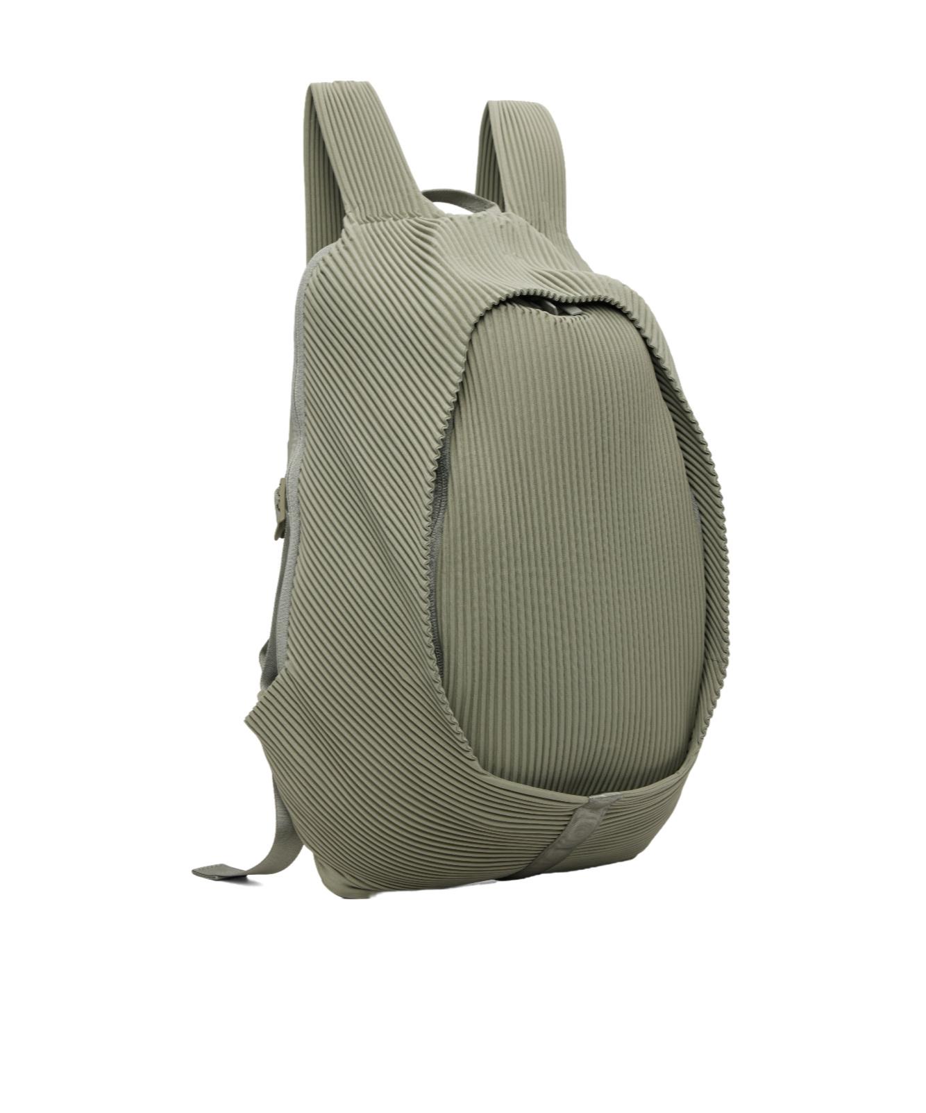 Issey Miyake Pleated Backpack in Green for Men | Lyst