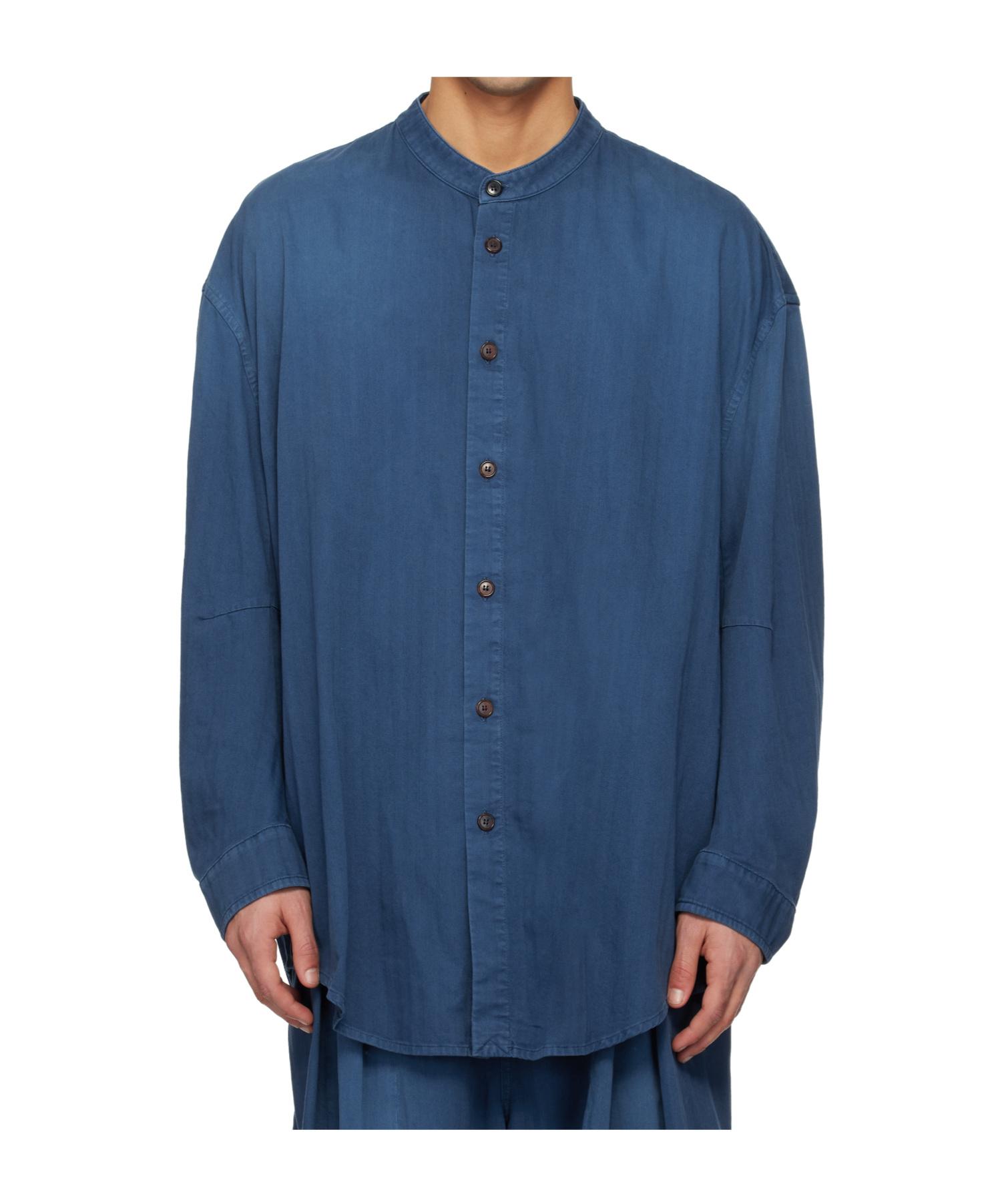 【最終値下価格】HED MAYNER - BLUE COTTON SHIRT Hed Mayner Shirts for Men | Online Sale up to 69% off | Lyst