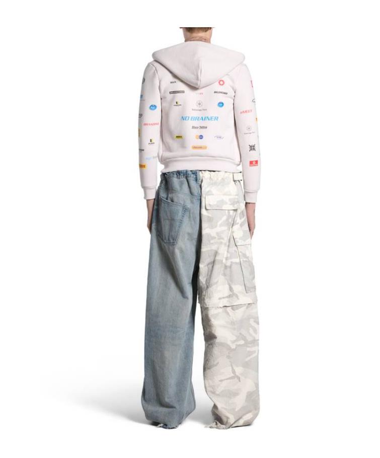 Balenciaga Business English Zip Up Hoodie フーディー Balenciaga Business English Zip-Up Hoodie Small Fit | Saks