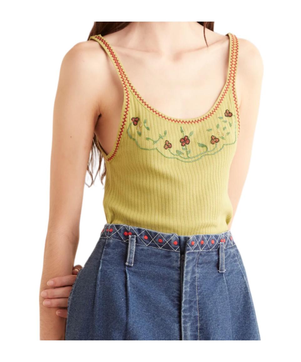 Bode Sleeveless and tank tops for Women | Online Sale up to 70