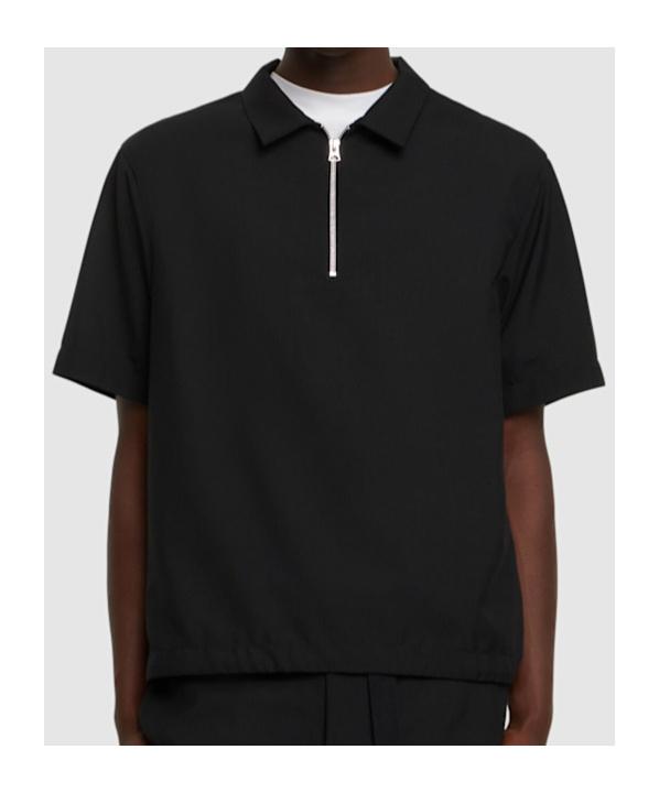 Car Race / Tropical Print Polo Shirt | sacai Official Store