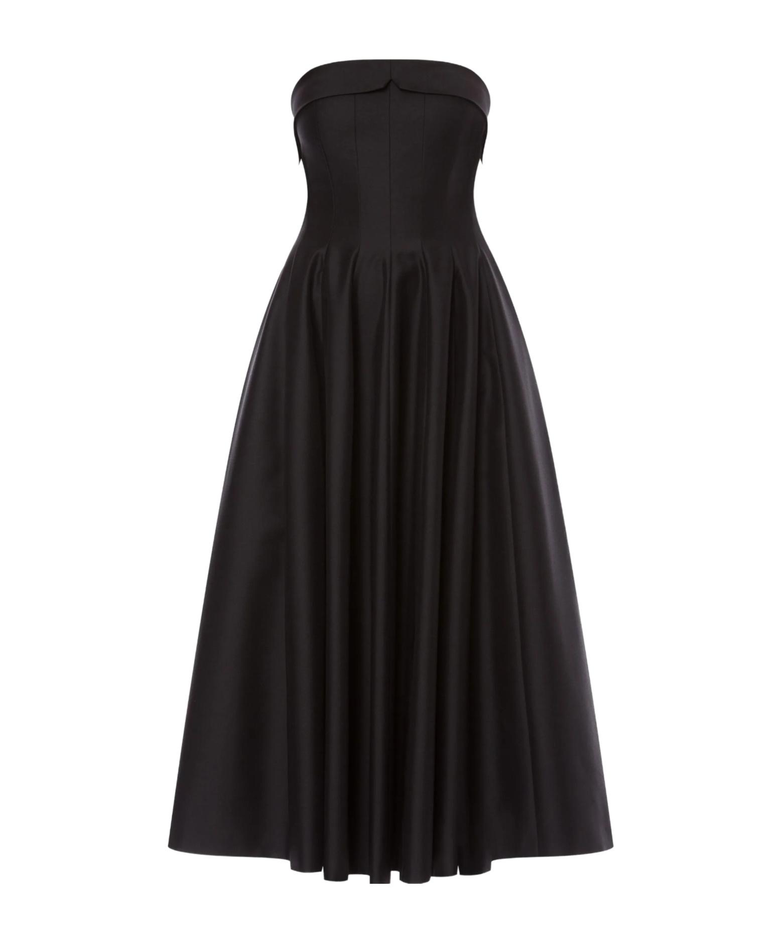 ワンピース A FERRETTI a Ferretti Off-Shoulder Midi Dress Cincinnati Midi Dress - Off The Shoulder Side Split Column