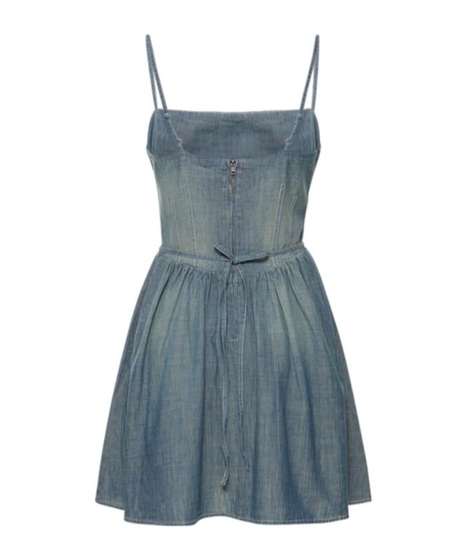 white christmas dresses DENIM DRESS BLUE – DEMURE HIJABS main image 0