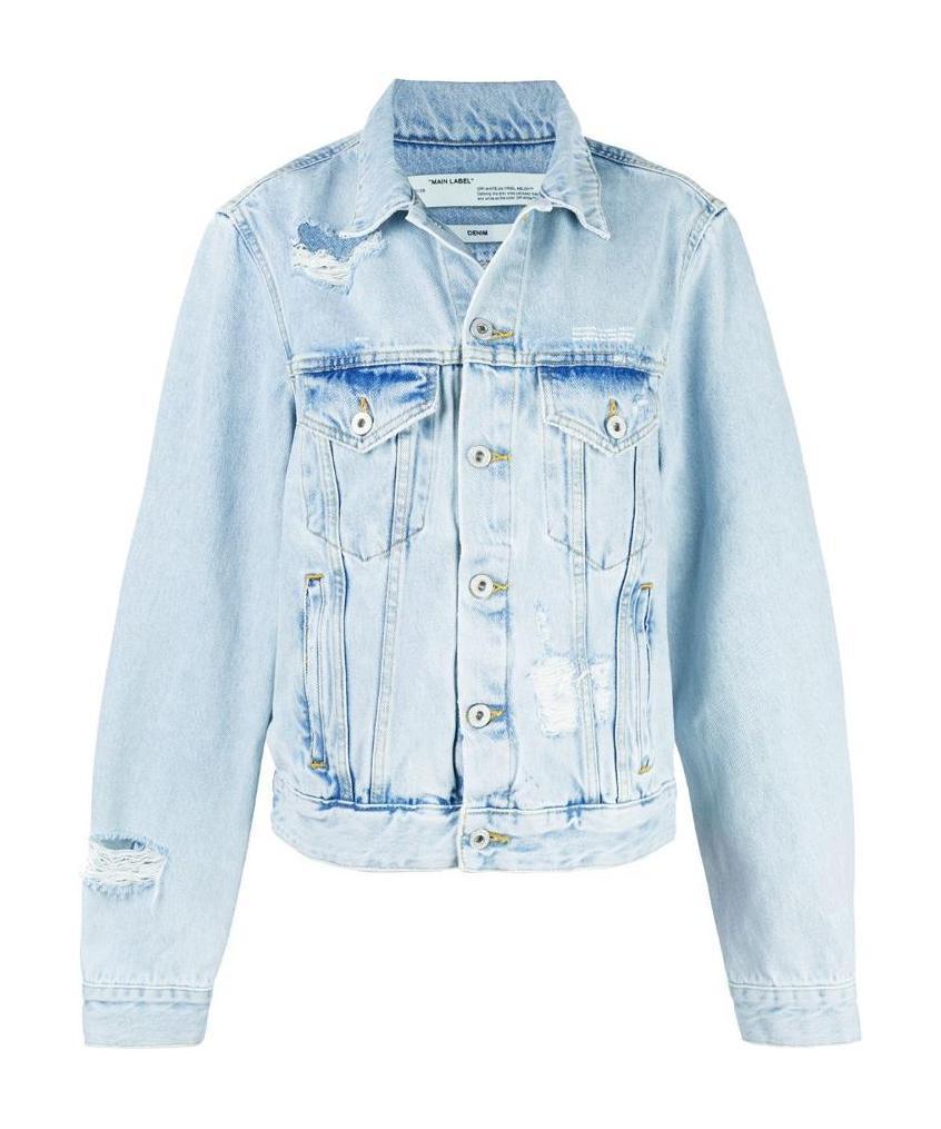 【新品未使用レア】OFF-WHITE ×VIRGIL ABLOHデニムジャケット Off-White c/o Virgil Abloh Jean and denim jackets for Women