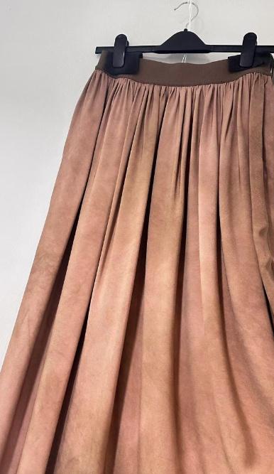 ミニスカート UMA WANG Women Mini Skirts UW2032 600 BROWN Mini skirt with side pockets beige women | Morgan