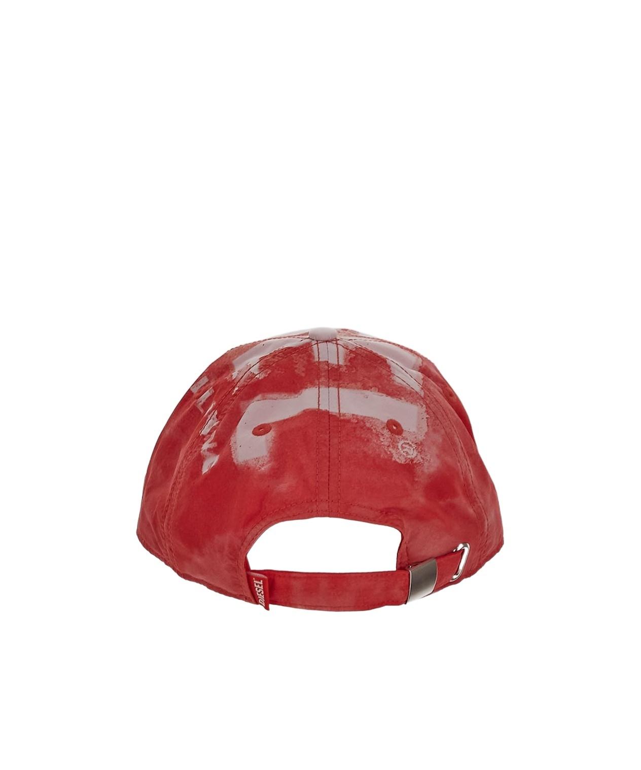 【DIESEL】C-EWAN-NY CAP RED Diesel - C-Ewan Baseball Cap in Red Diesel