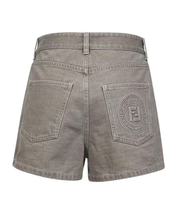 Gray Fendi Shorts for Women | Lyst