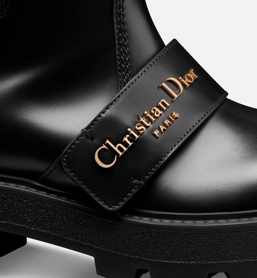 Dior D-Quest Ankle Boot in Black | Lyst