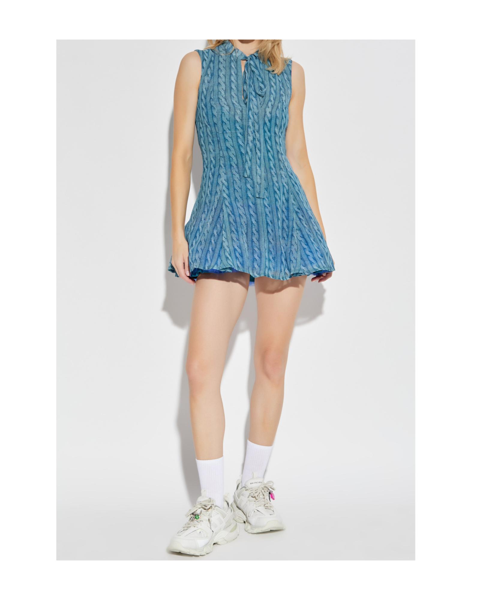 avavav mini ruffle dress Ava Presley 29801 Short Dress with Puffed Sleeves