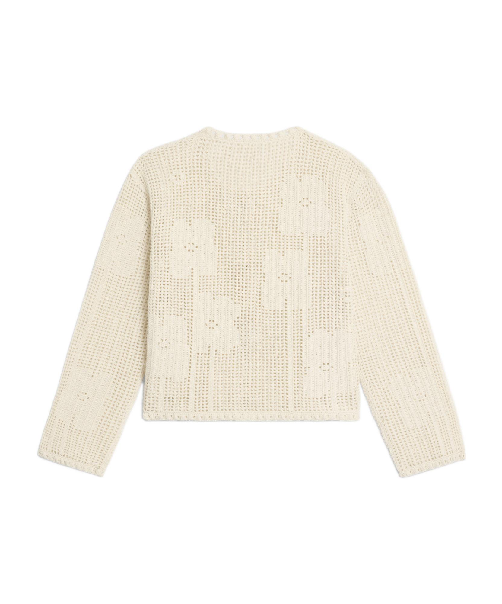 Celine Cardigan Jacket in Natural | Lyst