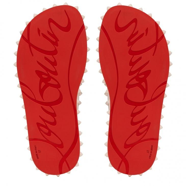即対応【Christian Louboutin】ダブビズ サンダル フラット Christian Louboutin クリスチャンルブタン フラットサンダル