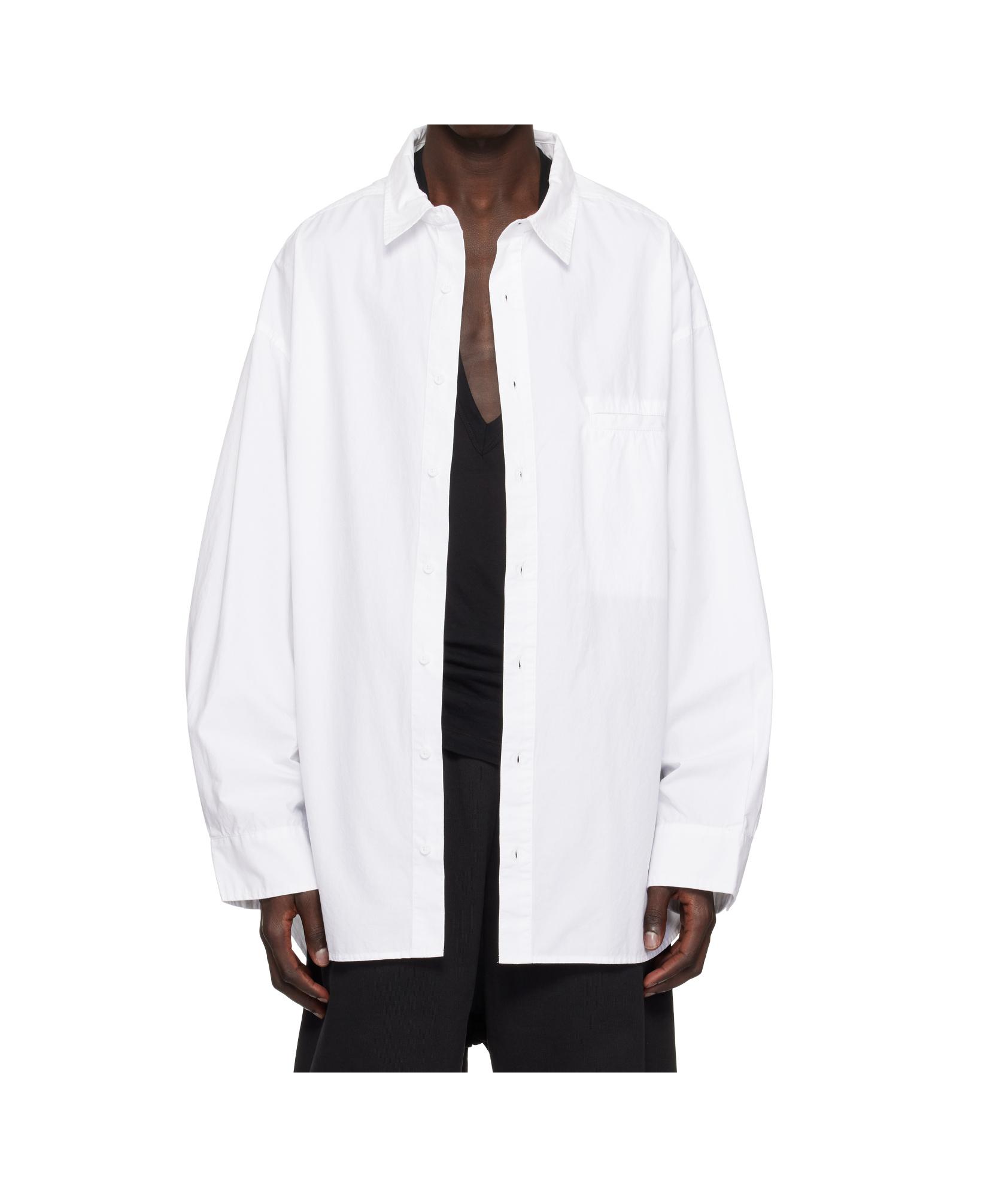 Tシャツ・カットソー ENTIRE STUDIOS White Poplin Giant Oversize Shirt Entire studios Giant Shirt in White | Lyst