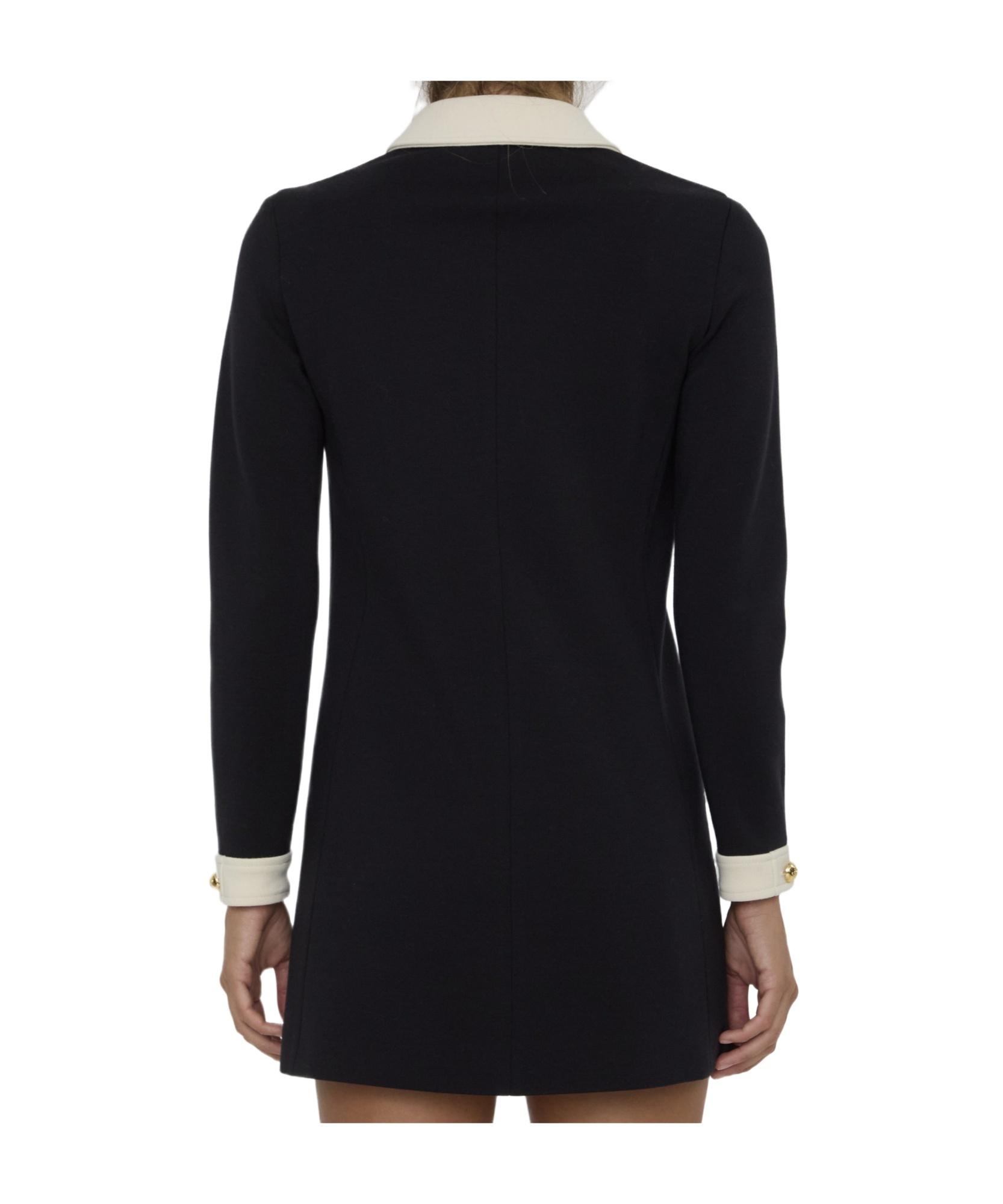 Celine Wool Dress in Black | Lyst Celine Wool Dress in Black | Lyst