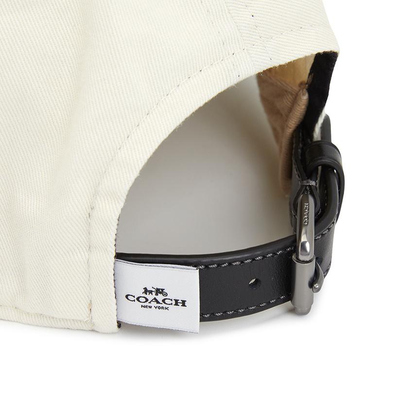 COACH Classic Logo Baseball Cap in White for Men | Lyst display picture 1