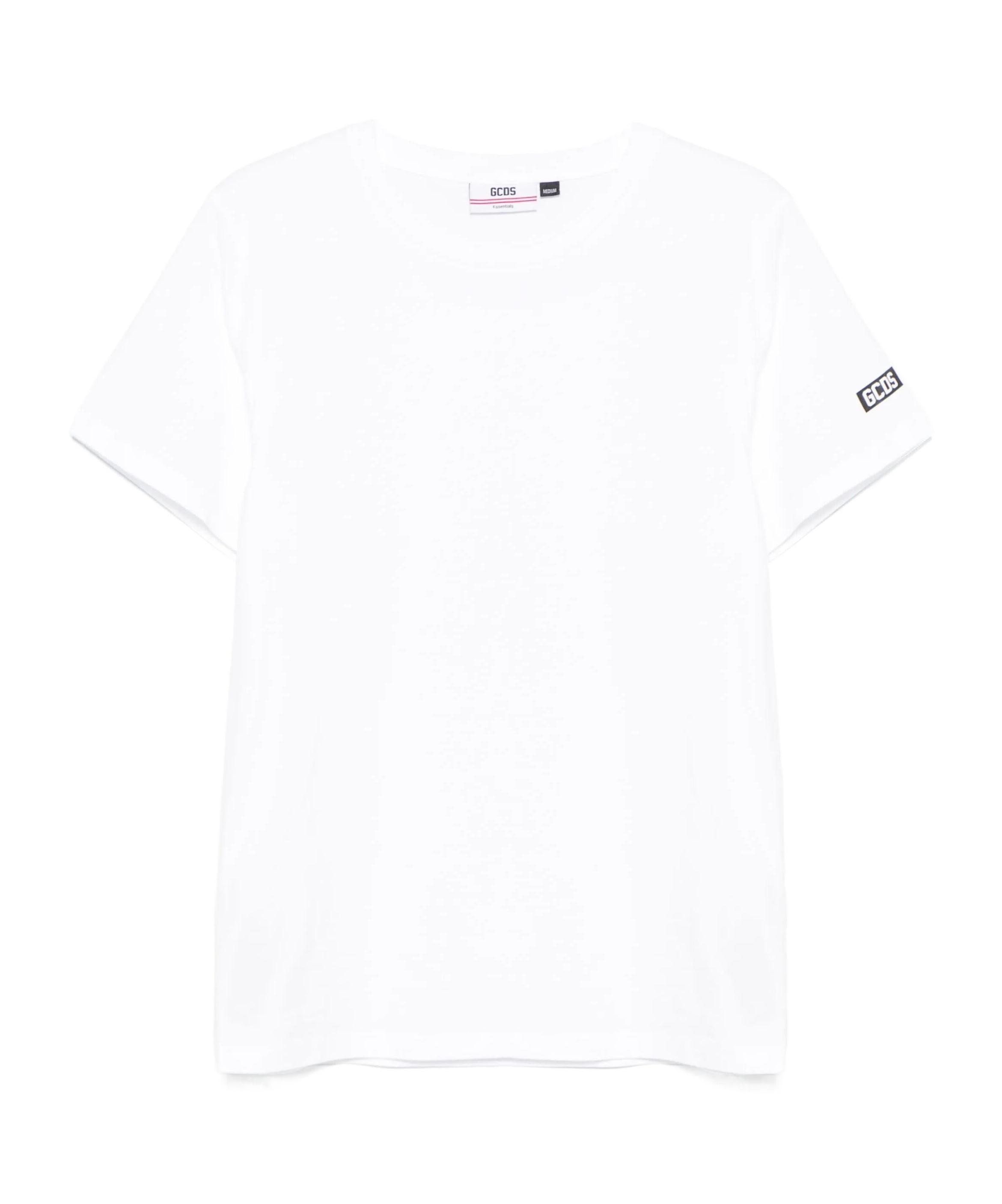 Tシャツ・カットソー GCDS Men T Shirts WB22M020051 01 WHITE B1XM2314JA3_10-XS_01_grande.