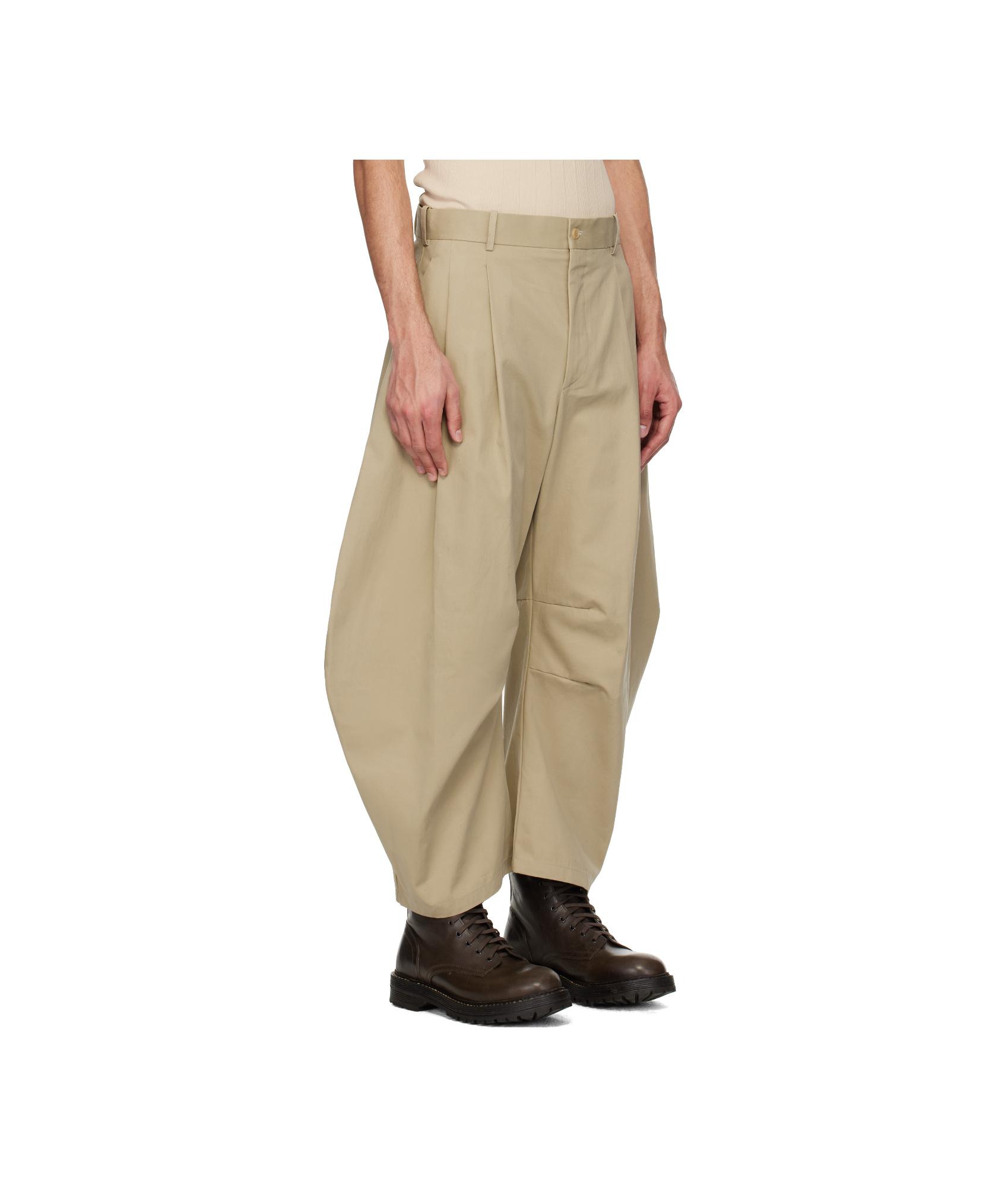 Hed Mayner Brown Layered Cargo Pants Hed Mayner