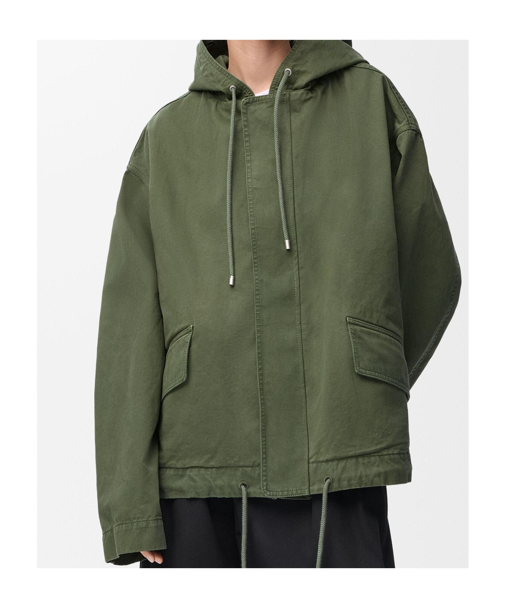 Loewe Parka in Green Lyst