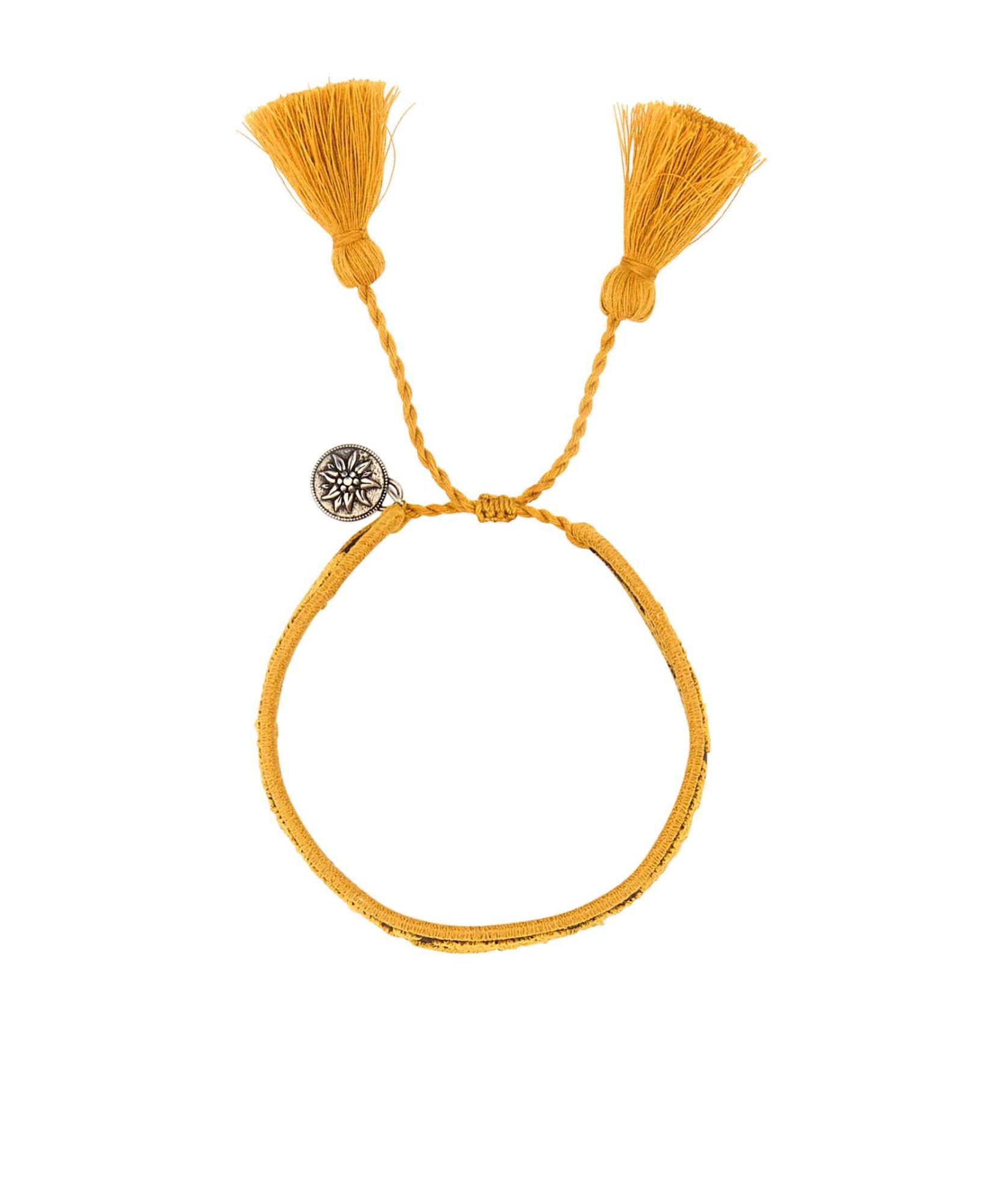 【送料&関税込】Prada Two-tone Suede And Fabric Bracelet Women's Prada Bracelets | Lyst