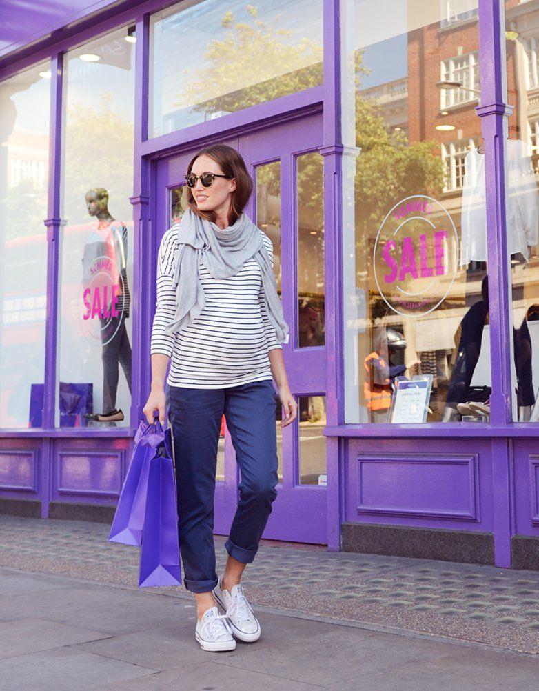 Over Bump Maternity Chinos 