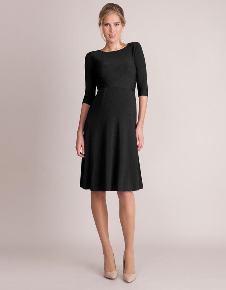 black maternity dress casual