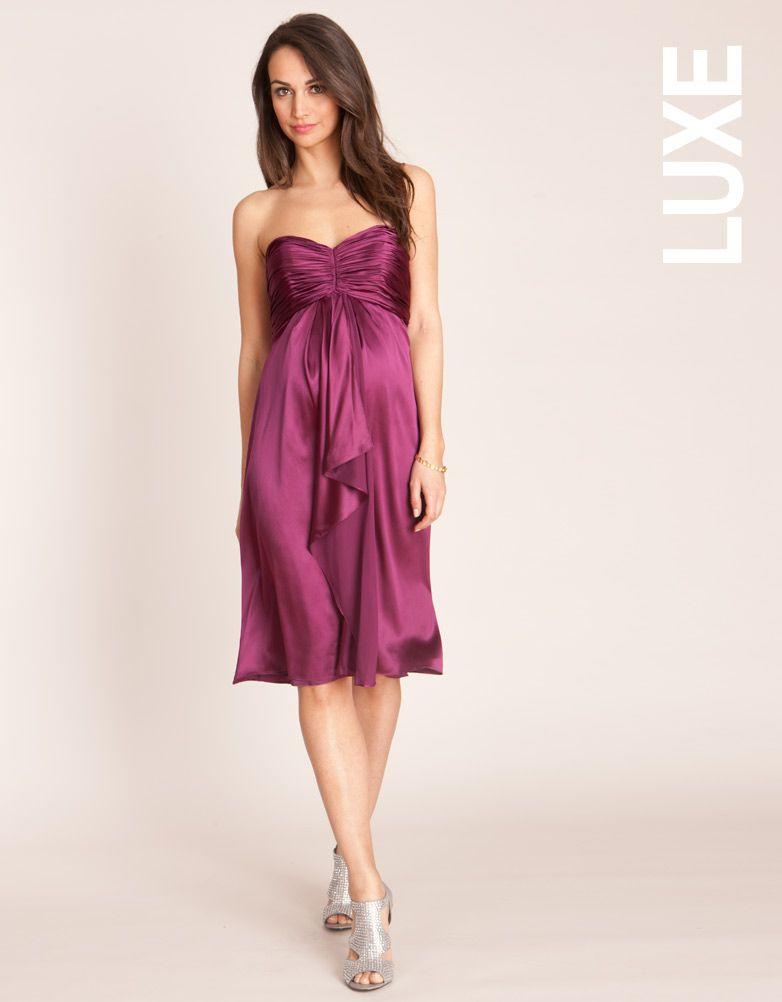 Plum Colored Cocktail Dresses Maternity