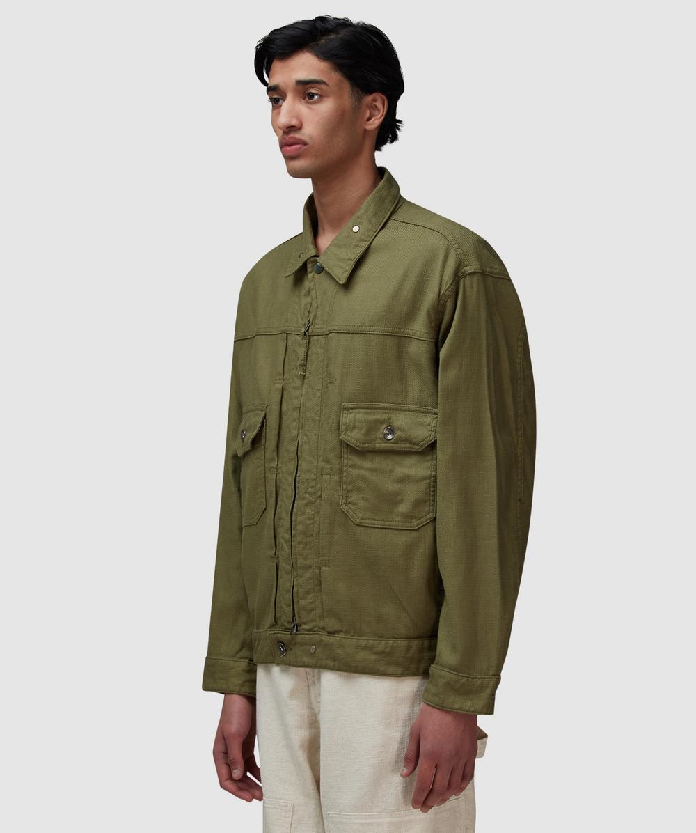 ジャケット・アウター engineered garments cutaway jacket Barbour x Engineered Garments Men Loitery Quilt Jacket black