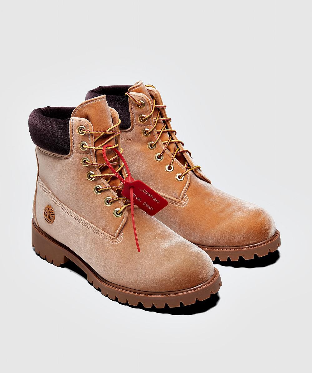 mens off white timberland boots