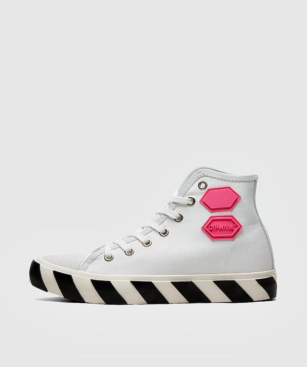 off white vulc hi top