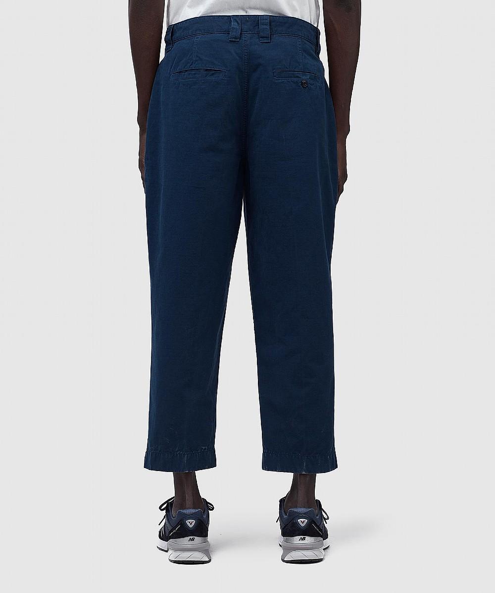Albam Gd Ripstop Pleated Trouser in 