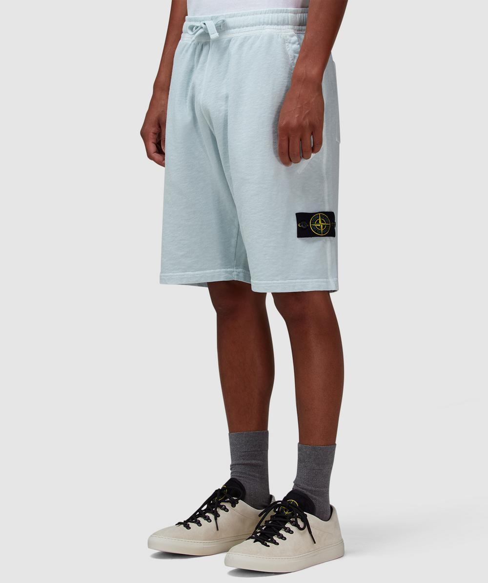 Stone Island Mafile Sweat Short (Sky in Blue for Men Lyst UK
