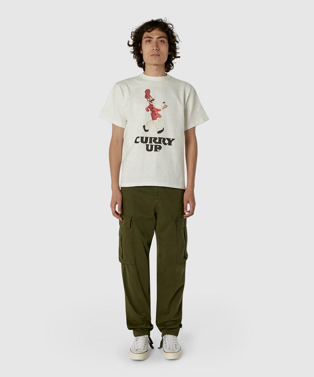 Human Made Cotton Curry Up Tee in White for Men | Lyst