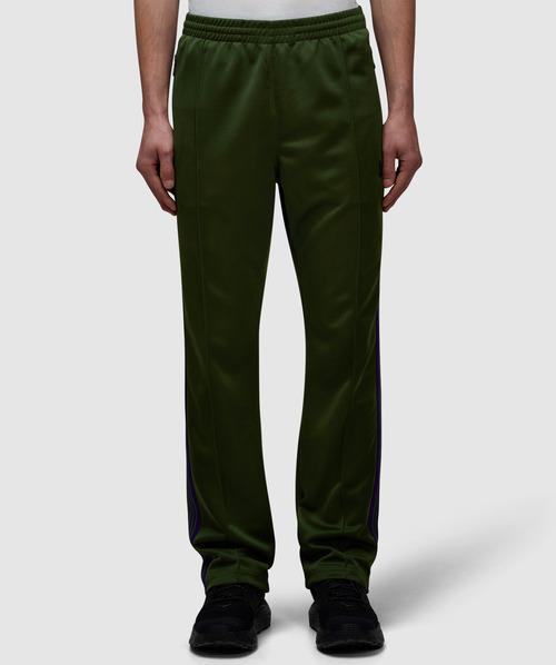 Needles Poly Smooth Narrow Track Pant in Green for Men | Lyst