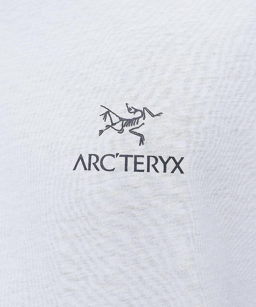 Arc'teryx Cotton Logo Print T-shirt in White for Men - Lyst