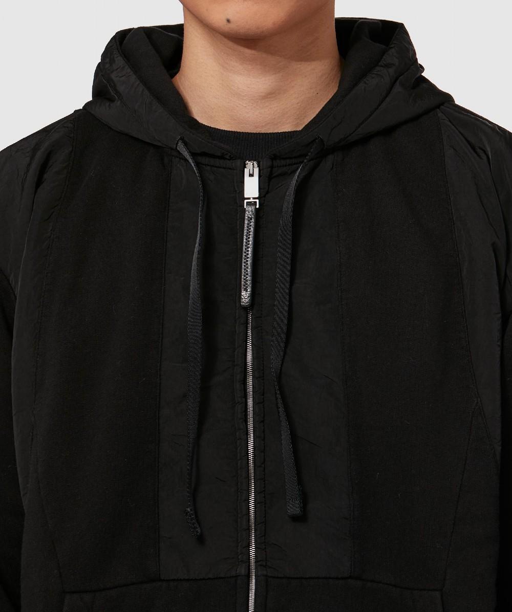 multi panel hoodie