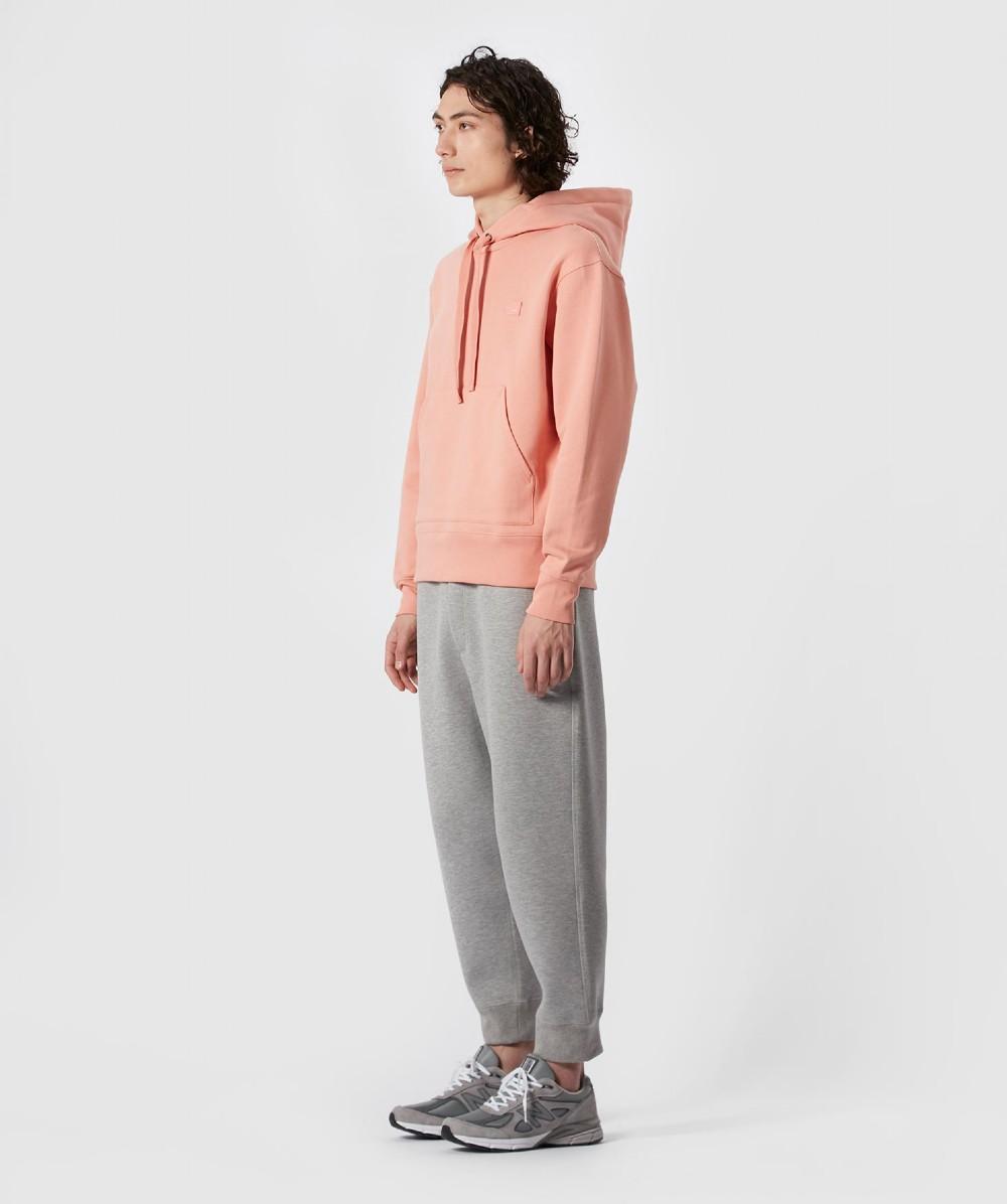 Acne Studios Hooded Sweatshirt in Pink | Lyst