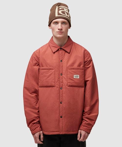 Stussy Padded Tech Overshirt in Red for Men Lyst