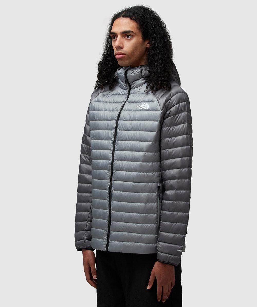 The North Face Bettaforca Hooded Down Jacket (Monument/S in Grey