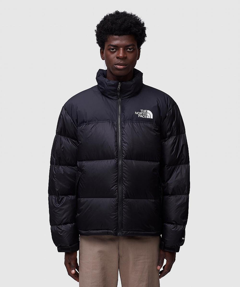 The North Face Goose 1996 Nuptse Down Jacket in Black for Men - Save 24 ...